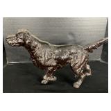 Cast Iron English Setter Door Stop.