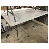 Lifetime Gray Folding Table 29 x 7 inches.