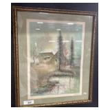 Artist Signed LE Pastel Art.