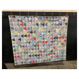 Handmade Scrap Quilt.