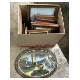 Reverse Painting on Glass & Frames.