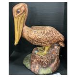 Ceramic Vintage Pelican Plant Stand.