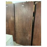 4 Laminated Brown 30 x 72 Inch Folding Tables.