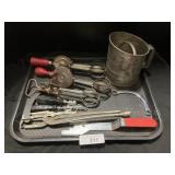 Vintage Kitchen Wares & Various Tools.