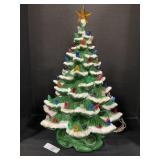 Retro Ceramic Lit Tree.