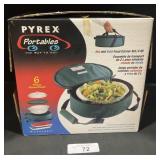 6 Piece Pyrex Portables Set.