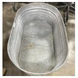 Galvanized Oval Trough.