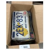 Vintage License Plates.