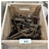 Small Game Spring Traps & Crate.