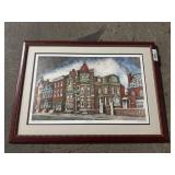 Artist Signed Local Allentown Pa Print.
