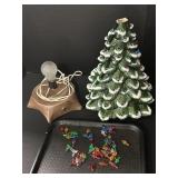 Vintage Ceramic Christmas Tree.