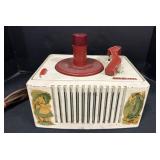 Vintage RCA Alice In Wonderland Victrola.