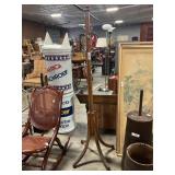 Antique Wooden Coat Rack.