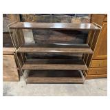 Mid Century Modern Metal Bookshelf.