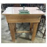 Foley Trip Hammer and Bench.