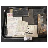 1885 Calendar Diary, 1875 Book, 1914 Train