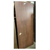 5 Laminate Brown Folding Tables 30 x 72 Inches.