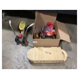 Playskool Tricycle, Hot Wheels Race Track.