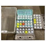 Set of Used Golf Balls.