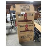 White Flier Double A Clay Birds.