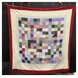 1940s Feed Bag Quilt.