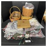 Longaberger Baskets & Basket Covers.