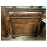 Antique Walnut Dresser.