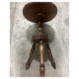 1973 Bench Made Candle Stand Brickerville, PA.