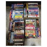 Vintage VHS Movie Tapes.