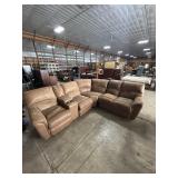 Super Clean MicroSuade 3pc Sectional Sofa.