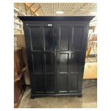 Black Painter Entertainment Armoire.