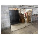 (2) Wall Hanging Mirrors.