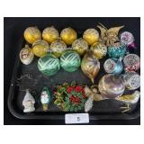 Lot Of Vintage Ornaments.