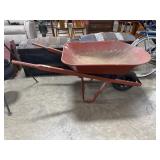 Steel Wheel Barrow.