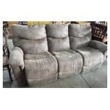 Nice, Clean La-Z-Boy MicroFiber Reclining Sofa.