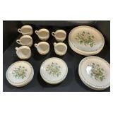 Johnson Bros. Staffordshire Old Granite Arbor Set.