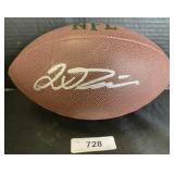 Signed Jaxson Dart Wilson Football.