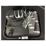 Chefs Choice Knife Sharpener, Wrenches, Mat.