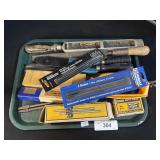 Variety Of Files & Blades.