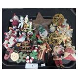 Lot Of Vintage Ornaments.