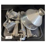 Aluminum Fruit Juicer & Strainer.