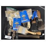 Paint Brushes & Hammers.
