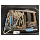 Clamps, Pliers, Wrenches.