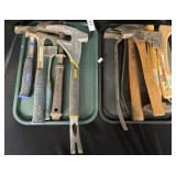 Hatchets, Hammers, Clamp.