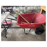 Craftsman 2-Wheel Barrow, Digging Pick.