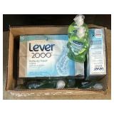 Lever 2000 Bar Soap & Antibacterial Hand Soap.