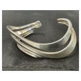 Sterling Silver Cuff Bracelet.