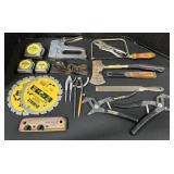 Hand Tools, Staple Gun, Vice Grips, Tape Measures