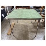 Folding Card Table.
