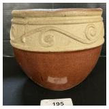 Stoneware Planter.